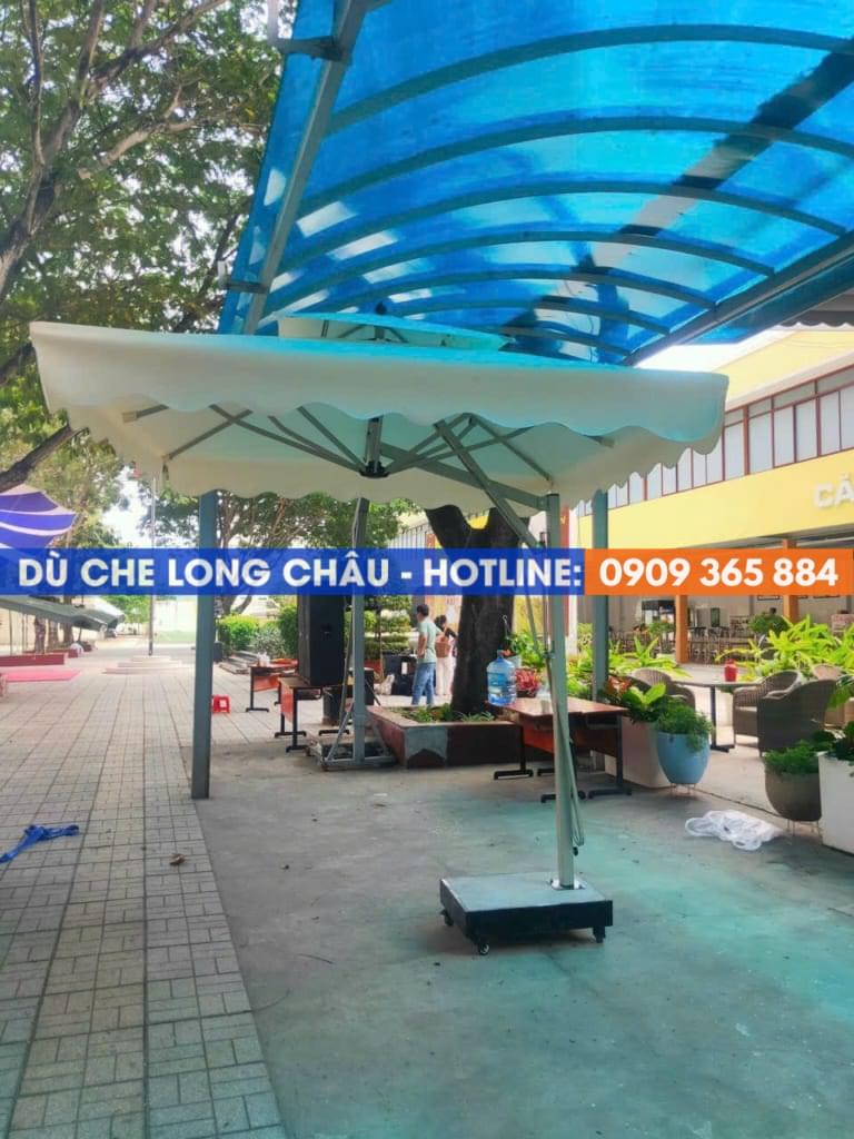 Dù che nắng tại Quận 6 giá rẻ, cung cấp bởi xưởng dù che Long Châu.