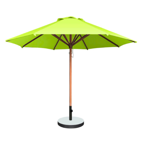 Dù Gỗ Sân Vườn 3m Màu Xanh Nõn Chuối Sang, Sáng, Đẹp